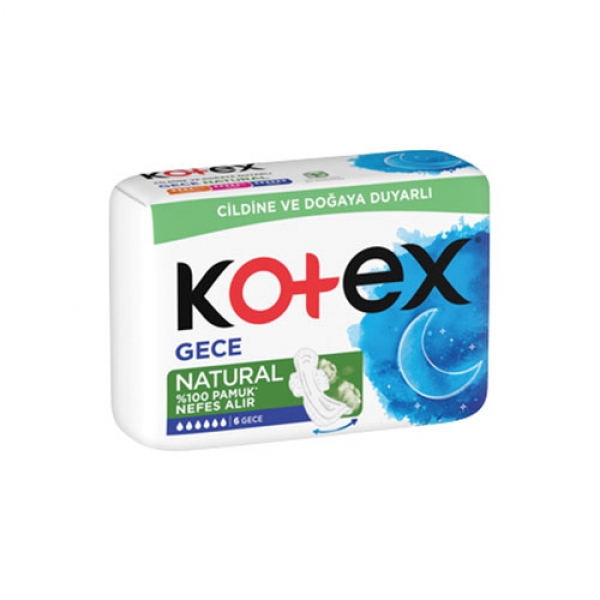 Kotex Ultra Natural Gece Pedleri