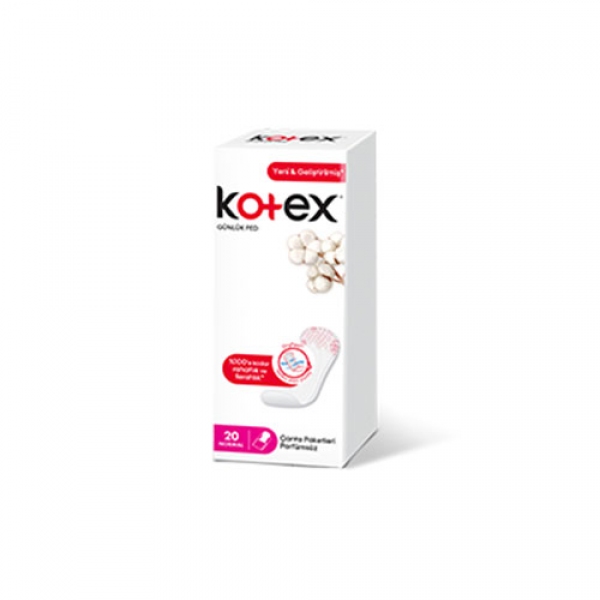 Kotex Normal Günlük Ped Parfümsüz