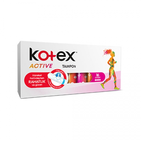 Kotex Active Tampon Süper