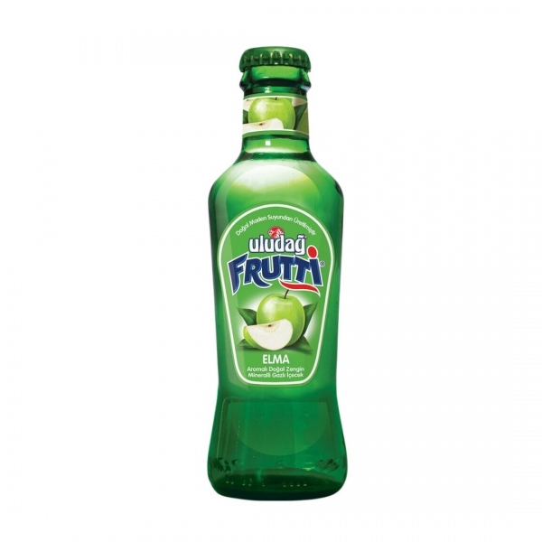 Uludağ Frutti Apple Flavored 200 ml Glass Bottle