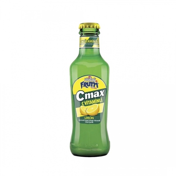 Uludağ Frutti Lemon Flavored 200 ml Glass Bottle