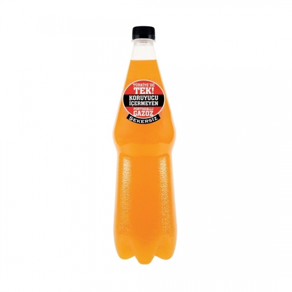 Legendary Uludağ Gazozu Orange Sugar Free 1 L Pet Bottle