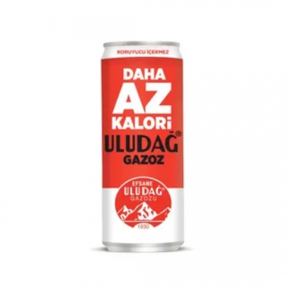 Legendary Uludağ Gazozu Orange Low Sugar 330 ML Bottle