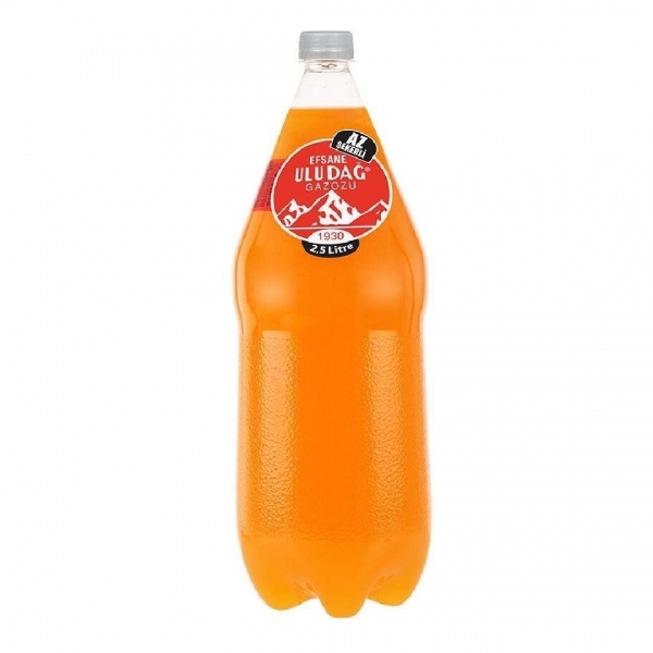 Legendary Uludağ Gazozu Low Sugar Orange 2.5 L Pet Bottle